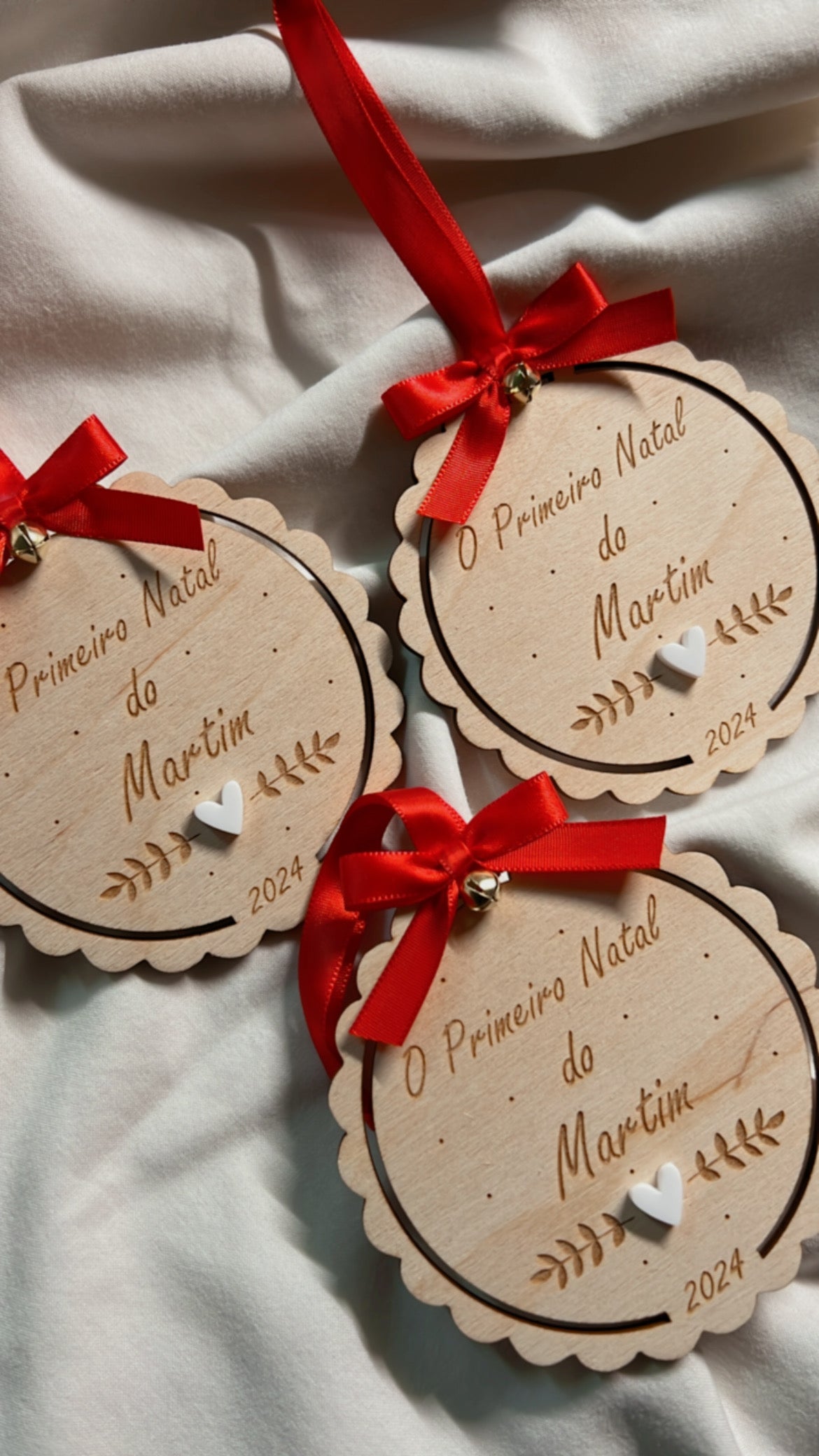 Bola de Natal Personalizada