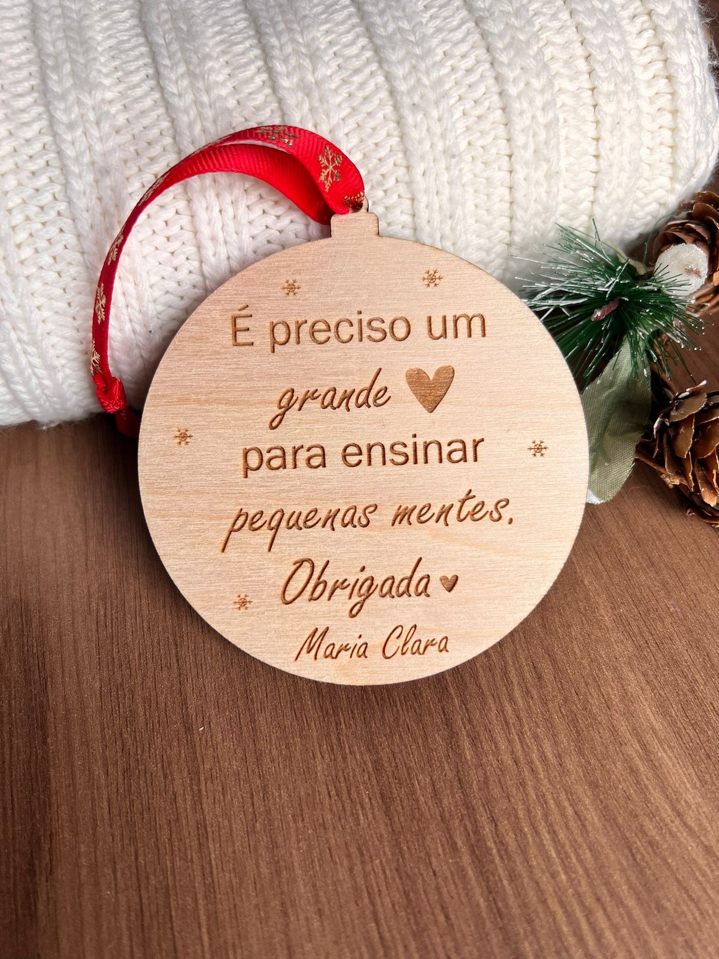 Pendente Personalizado para Professores e Educadores