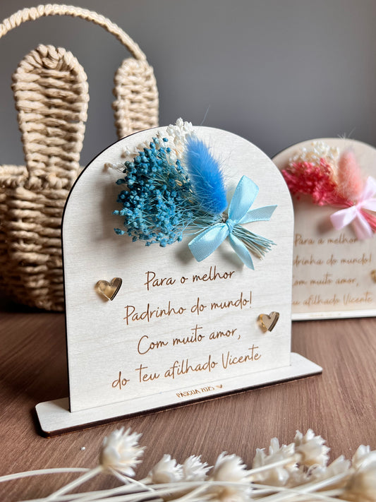 Moldura para madrinha / padrinho / padrinhos