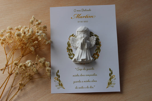 Lembrança de gesso perfumado