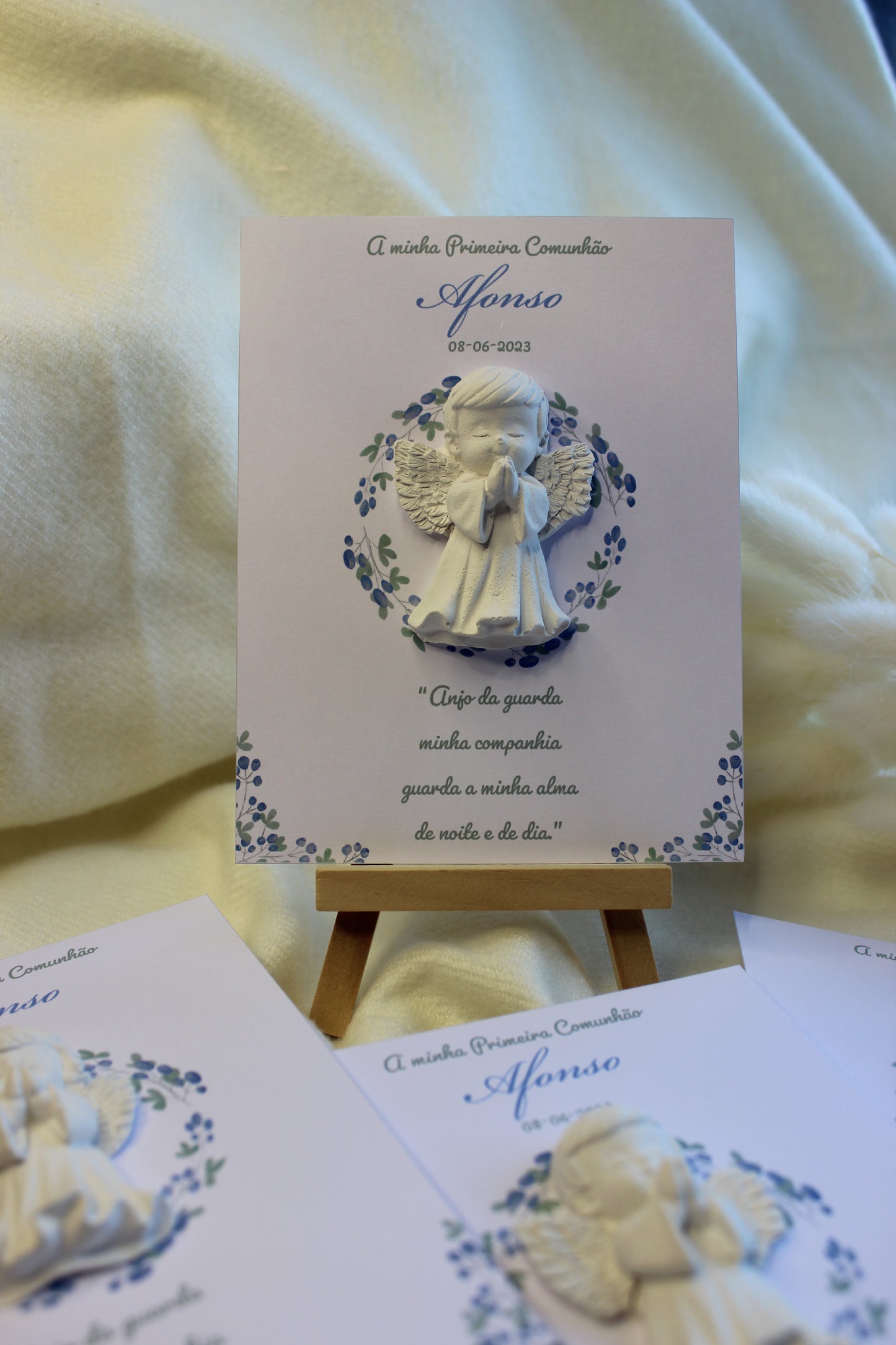 Lembrança de gesso perfumado