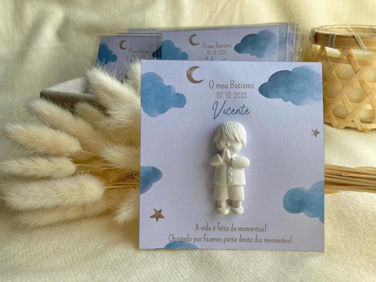 Lembrança de gesso perfumado