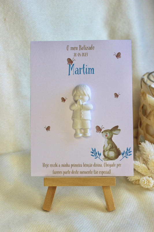 Lembrança de gesso perfumado