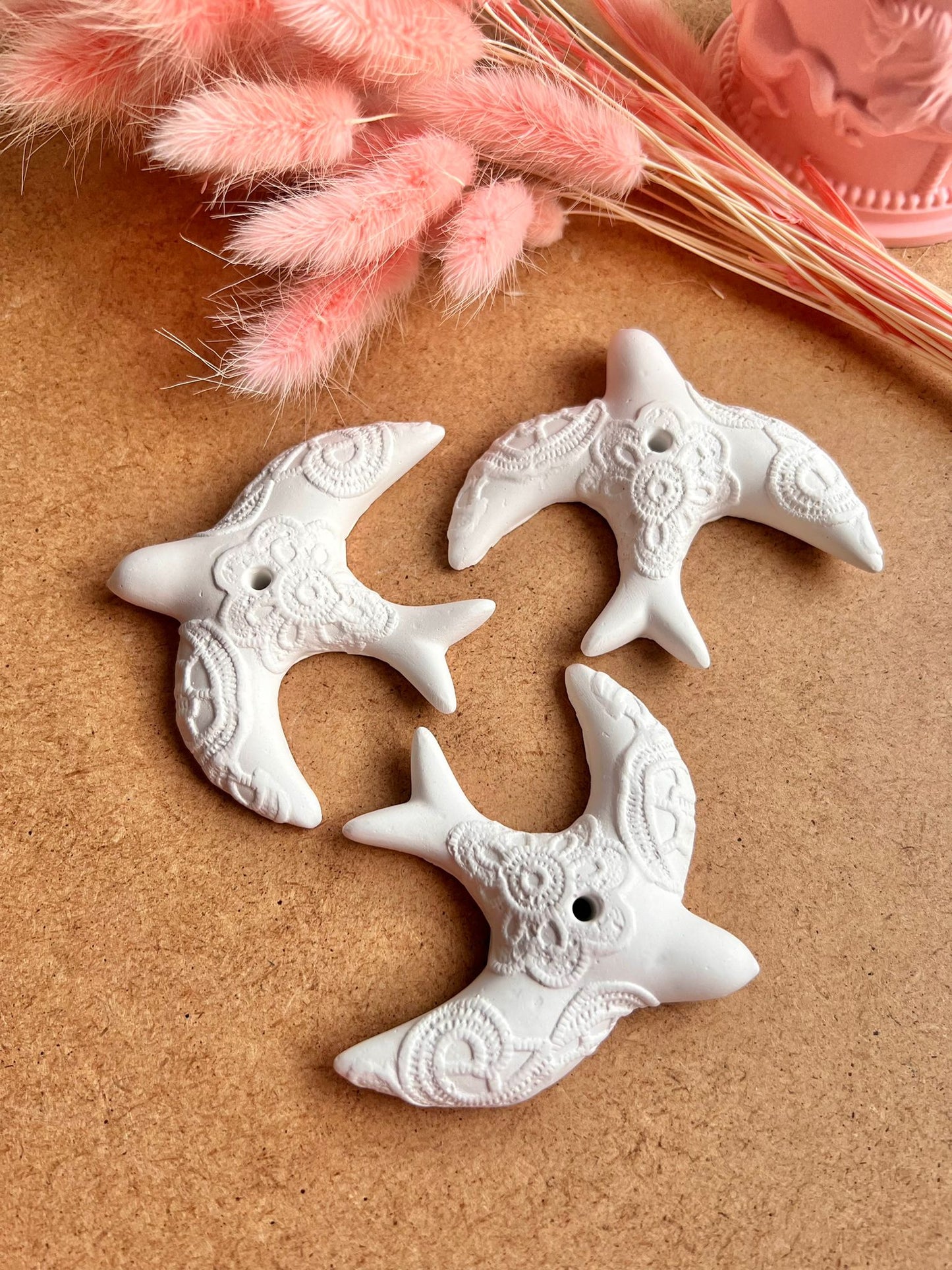 Andorinha Rendada Gesso