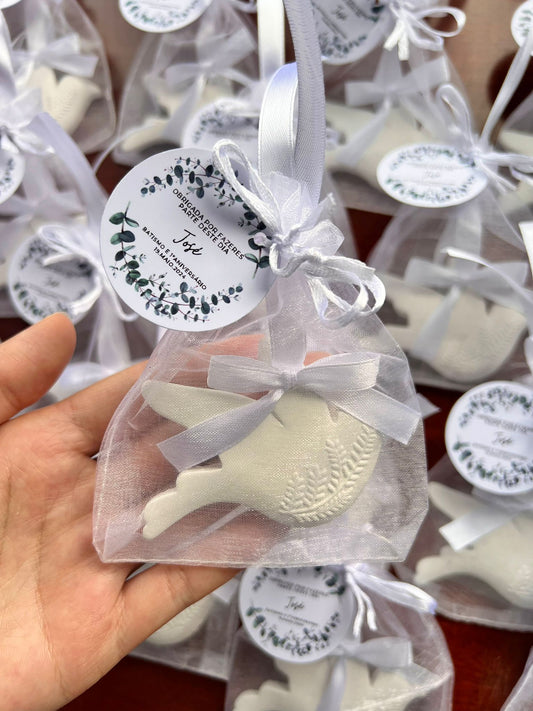 Lembrança de gesso perfumado