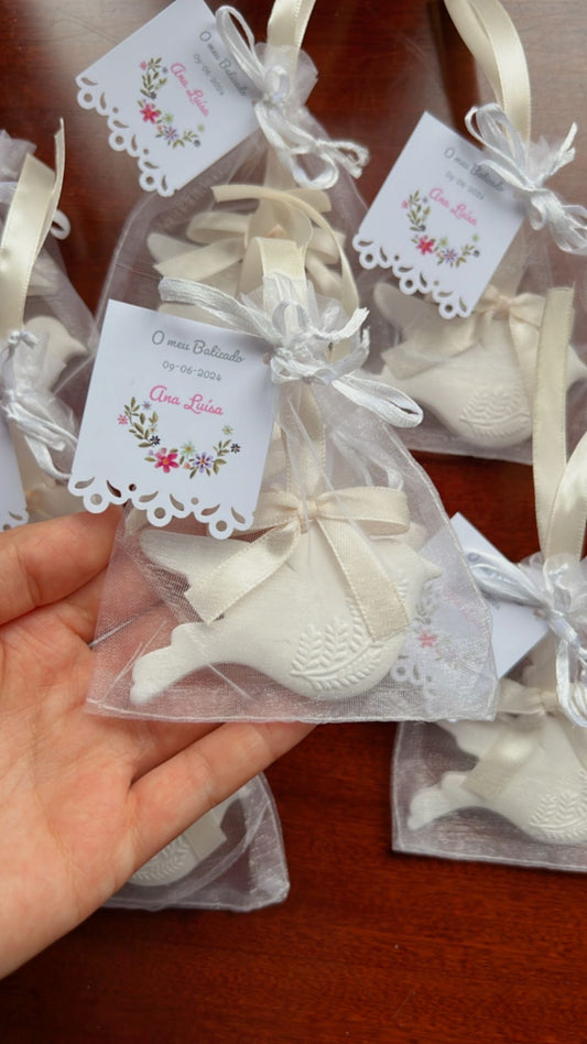Lembrança de gesso perfumado