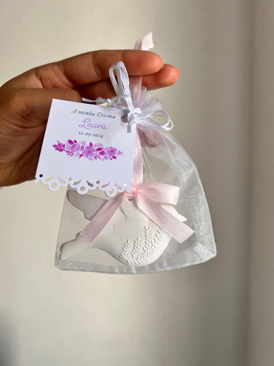 Lembrança de gesso perfumado
