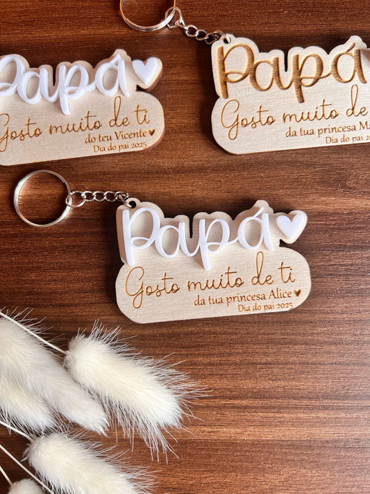 Porta Chaves Personalizado para Pai