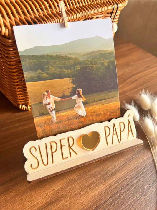 Moldura Personalizada – O Presente Perfeito para o Super Pai