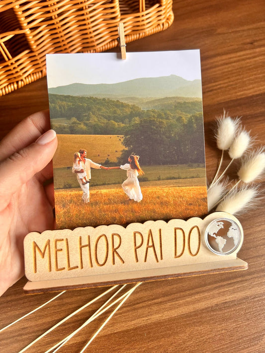 Moldura Personalizada – O Presente Perfeito para o Melhor Pai do Mundo