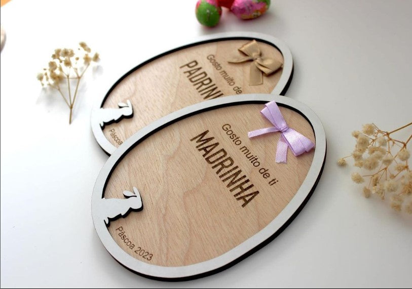 Ovo de Páscoa Personalizado – Presente Único para Madrinha e Padrinho