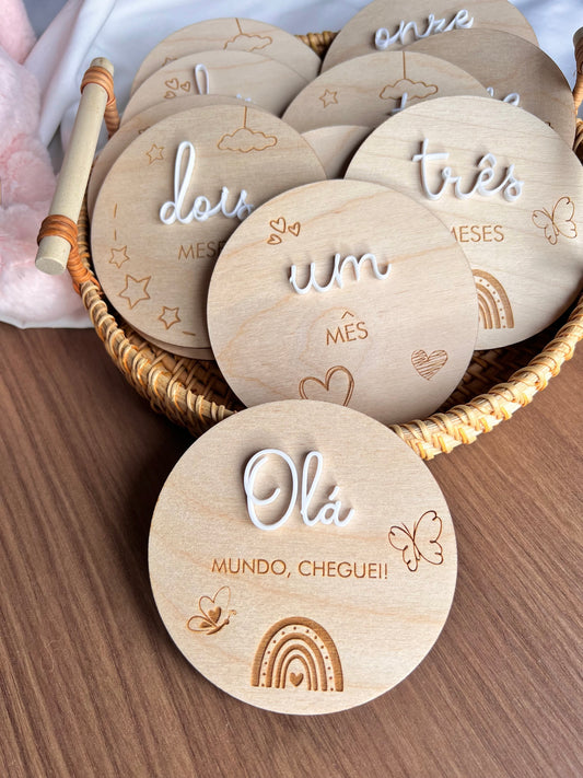 Milestones - Placas de Crescimento- Modelo 14