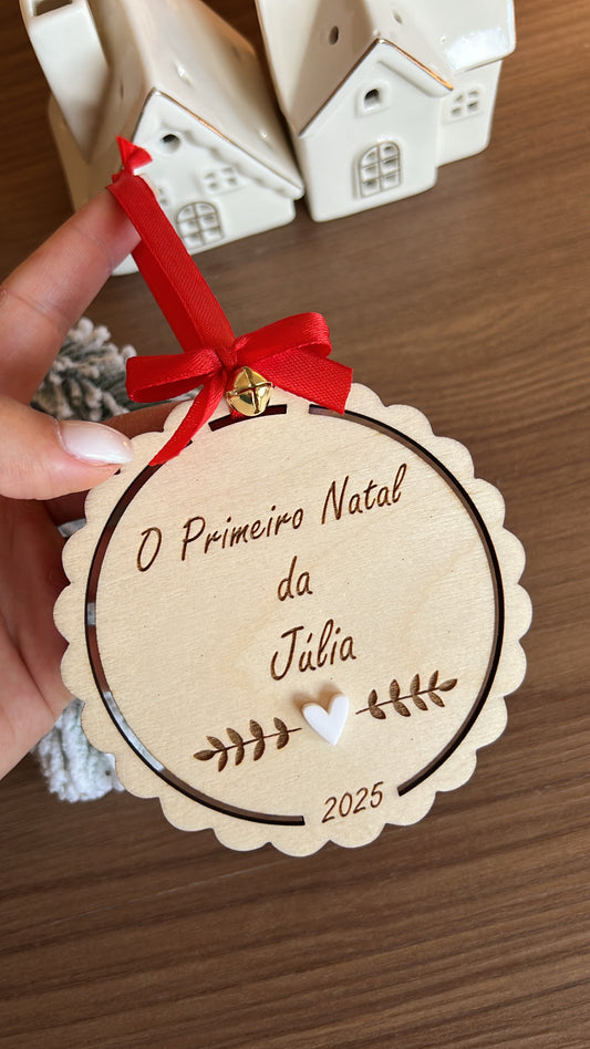 Bola de Natal Personalizada