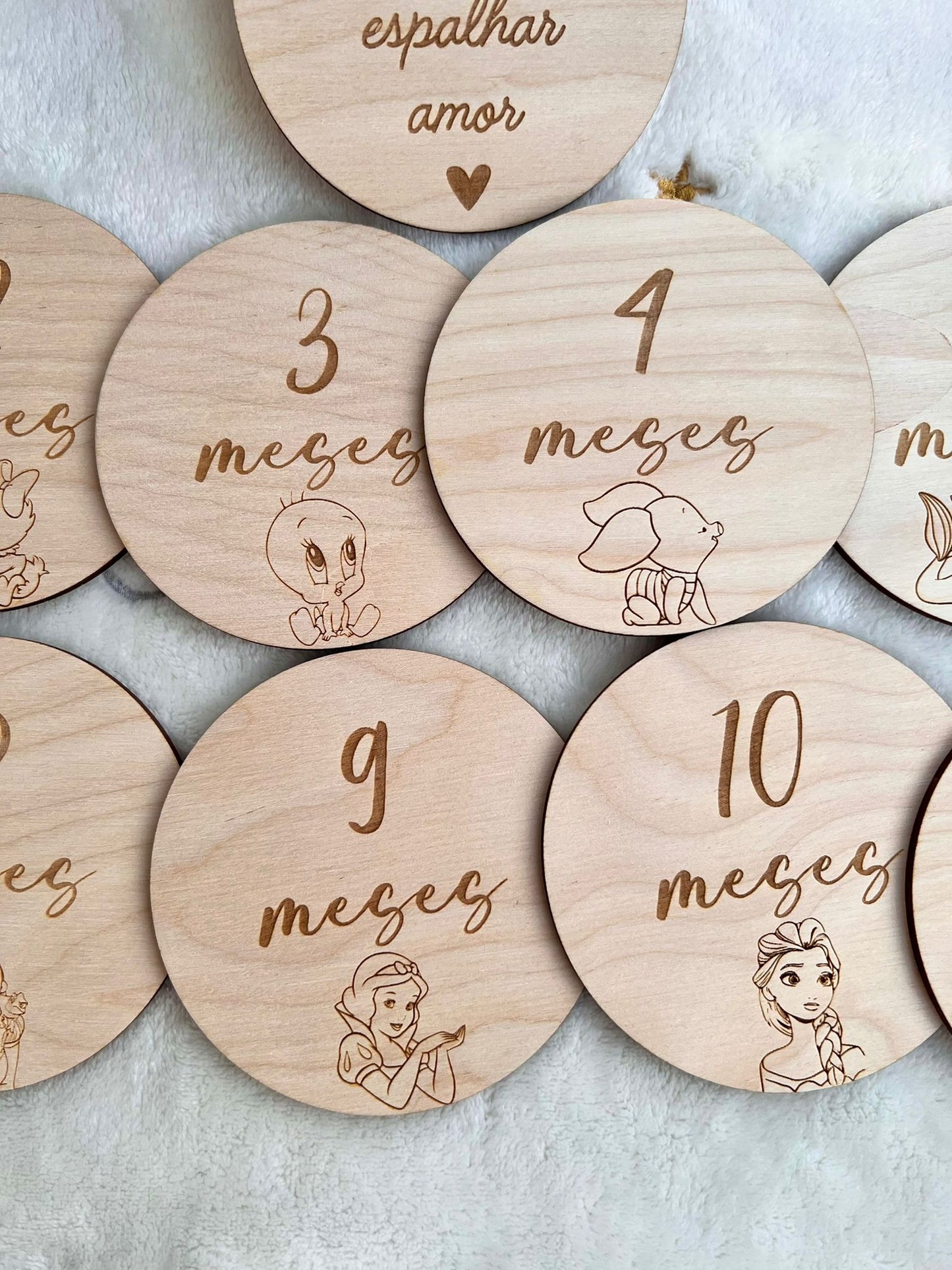 Milestones - Placas de Crescimento- Modelo 10