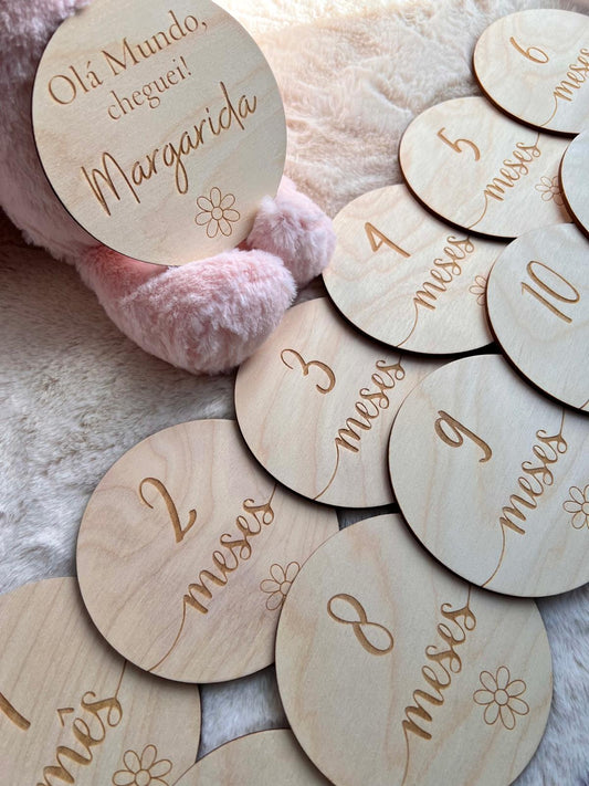 Milestones - Placas de Crescimento- Modelo 12