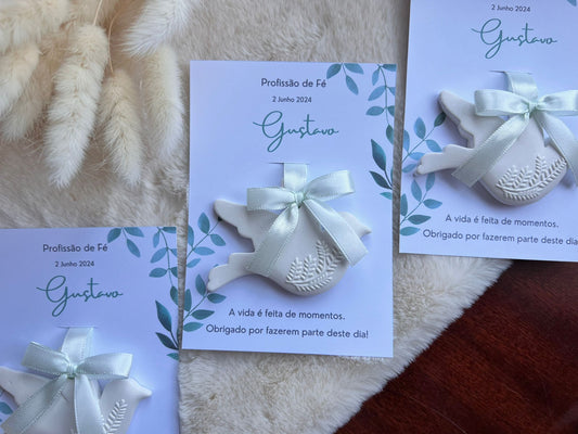 Lembrança de gesso perfumado