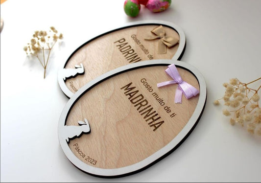 Ovo de Páscoa Personalizado – Presente Único para Madrinha e Padrinho