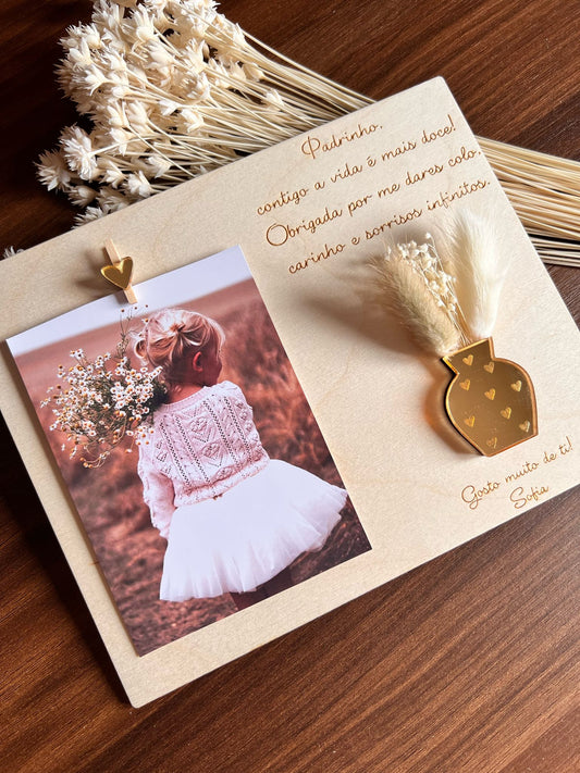 Moldura personalizada Páscoa